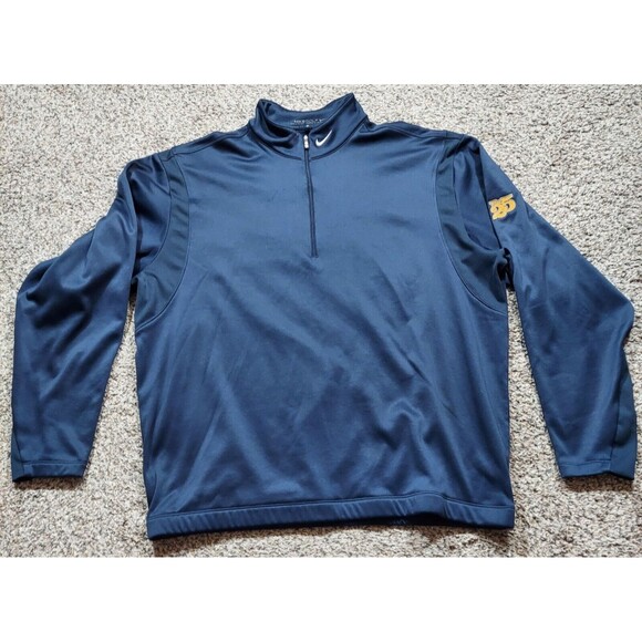 Nike Golf Therma-Fit Pullover 1/4 Zip Jacket Navy 381259-419 Mens Size XL - Picture 1 of 6